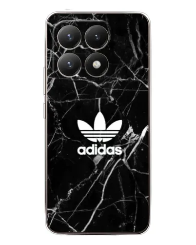 Чехол для Xiaomi 15T с картинкой «Белый мрамор Adidas»