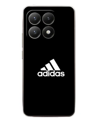 Чехол для Xiaomi 15T с картинкой «Черная классика Adidas»