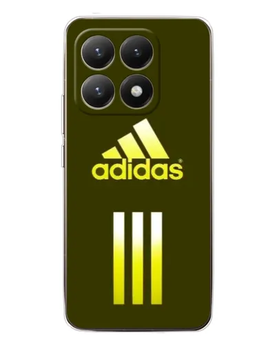 Чехол для Xiaomi 15T с картинкой «Оливковый градиент Adidas»