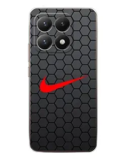 Чехол для Xiaomi 15T с картинкой «Nike — карбоновая сетка» Чехол для Xiaomi 15T с картинкой «Nike — карбоновая сетка»