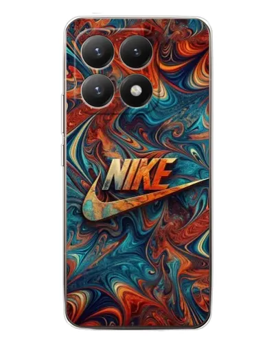 Чехол для Xiaomi 15T с картинкой «Nike в абстракции»