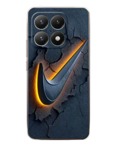 Чехол для Xiaomi 15T с картинкой «Объемный логотип Найк»