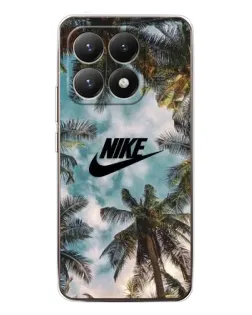 Чехол для Xiaomi 15T с картинкой «Тропический принт Nike» Чехол для Xiaomi 15T с картинкой «Тропический принт Nike»