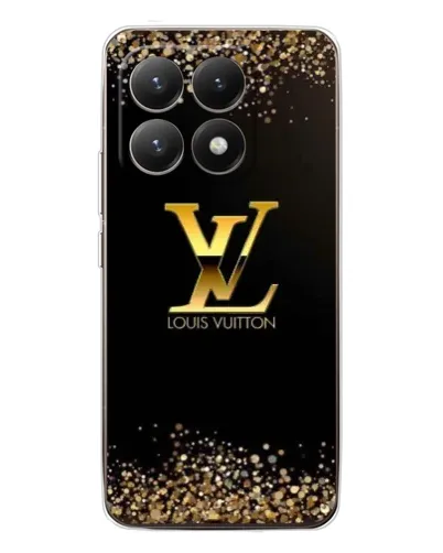 Чехол для Xiaomi 15T с картинкой «LV — золотые искры» Чехол для Xiaomi 15T с картинкой «LV — золотые искры»