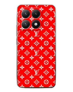 Чехол для Xiaomi 15T с картинкой «Яркий паттерн LV»