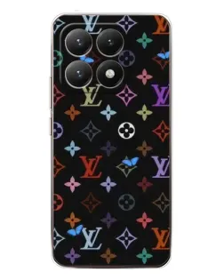 Чехол для Xiaomi 15T с картинкой «Цветная монограмма LV»