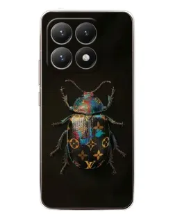 Чехол для Xiaomi 15T с картинкой «LV — мраморный принт»