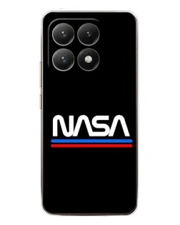 Чехол для Xiaomi 15T с картинкой «NASA — классика Red Blue» Чехол для Xiaomi 15T с картинкой «NASA — классика Red Blue»