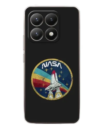 Чехол для Xiaomi 15T с картинкой «NASA — эмблема миссии»