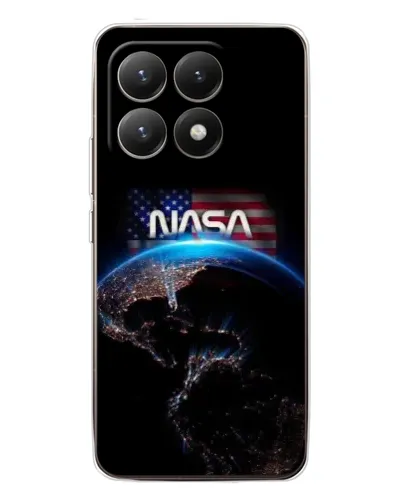 Чехол для Xiaomi 15T с картинкой «Земля из космоса NASA»