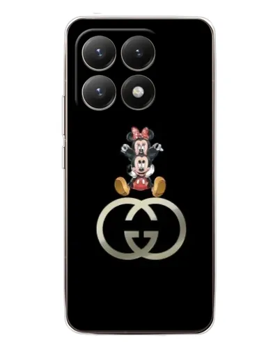 Чехол для Xiaomi 15T с картинкой «Минни Маус на лого» Чехол для Xiaomi 15T с картинкой «Минни Маус на лого»