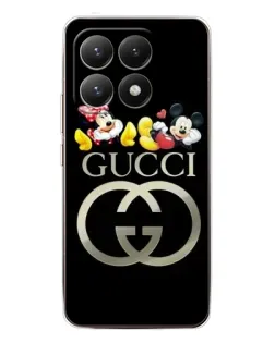 Чехол для Xiaomi 15T с картинкой «Gucci — герои Disney»