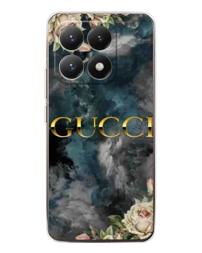 Чехол для Xiaomi 15T с картинкой «Абстрактные цветы Gucci» Чехол для Xiaomi 15T с картинкой «Абстрактные цветы Gucci»