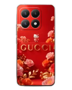 Чехол для Xiaomi 15T с картинкой «Gucci — золотой сад»