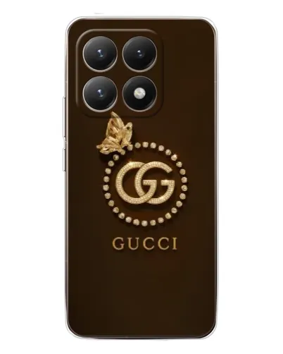 Чехол для Xiaomi 15T с картинкой «Gucci — золотая бабочка» Чехол для Xiaomi 15T с картинкой «Gucci — золотая бабочка»