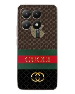 Чехол для Xiaomi 15T с картинкой «Gucci — брендированный десерт»