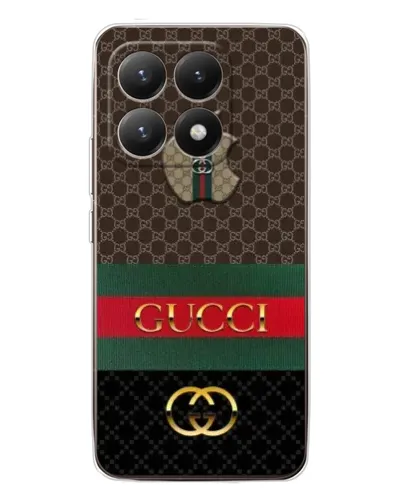 Чехол для Xiaomi 15T с картинкой «Gucci — брендированный десерт» Чехол для Xiaomi 15T с картинкой «Gucci — брендированный десерт»