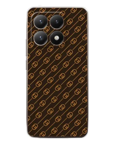 Чехол для Xiaomi 15T с картинкой «Gucci — золотые диагонали» Чехол для Xiaomi 15T с картинкой «Gucci — золотые диагонали»