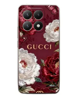 Чехол для Xiaomi 15T с картинкой «Gucci — бордовые розы» Чехол для Xiaomi 15T с картинкой «Gucci — бордовые розы»
