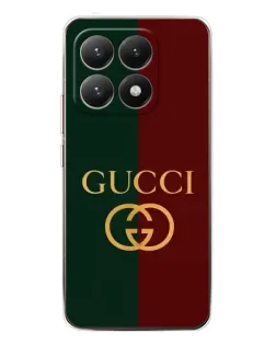 Чехол для Xiaomi 15T с картинкой «Gucci — темно-зеленый градиент» Чехол для Xiaomi 15T с картинкой «Gucci — темно-зеленый градиент»