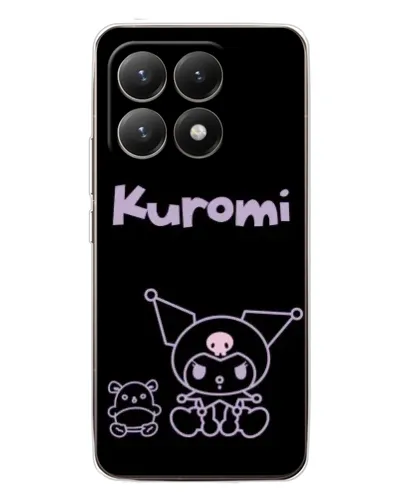Чехол для Xiaomi 15T с картинкой «Kuromi — черный минимализм» Чехол для Xiaomi 15T с картинкой «Kuromi — черный минимализм»