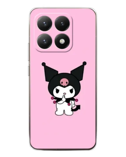 Чехол для Xiaomi 15T с картинкой «Kuromi — розовая нежность» Чехол для Xiaomi 15T с картинкой «Kuromi — розовая нежность»