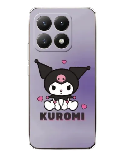Чехол для Xiaomi 15T с картинкой «Kuromi — фиолетовый арт» Чехол для Xiaomi 15T с картинкой «Kuromi — фиолетовый арт»
