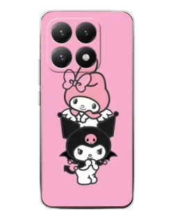 Чохол для Xiaomi 15T з картинкою «My Melody та Kuromi»