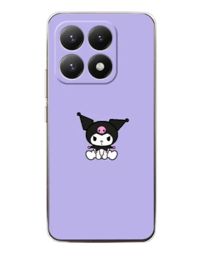 Чехол для Xiaomi 15T с картинкой «Kuromi — фиолетовый минимализм» Чехол для Xiaomi 15T с картинкой «Kuromi — фиолетовый минимализм»