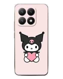 Чохол для Xiaomi 15T з картинкою «Kuromi та серце»