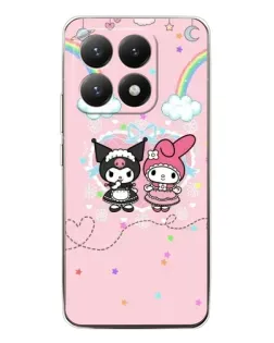 Чохол для Xiaomi 15T з картинкою «My Melody та Kuromi»