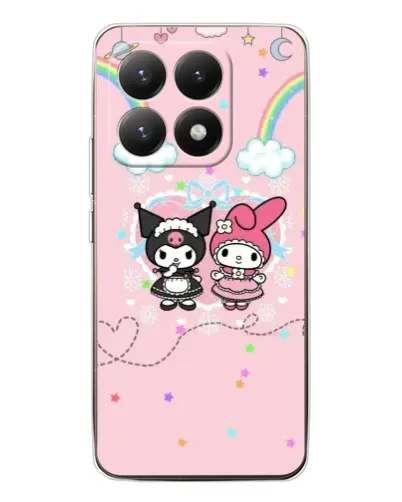 Чехол для Xiaomi 15T с картинкой «My Melody и Kuromi» Чехол для Xiaomi 15T с картинкой «My Melody и Kuromi»