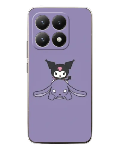 Чехол для Xiaomi 15T с картинкой «Kuromi на лиловом фоне» Чехол для Xiaomi 15T с картинкой «Kuromi на лиловом фоне»