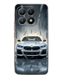 Чехол для Xiaomi 15T с картинкой «BMW в свете фар»