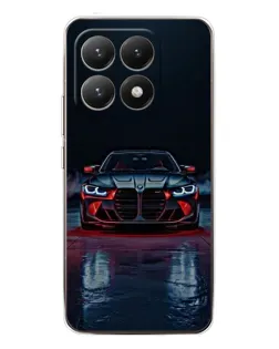 Чехол для Xiaomi 15T с картинкой «BMW на мокрой дороге»