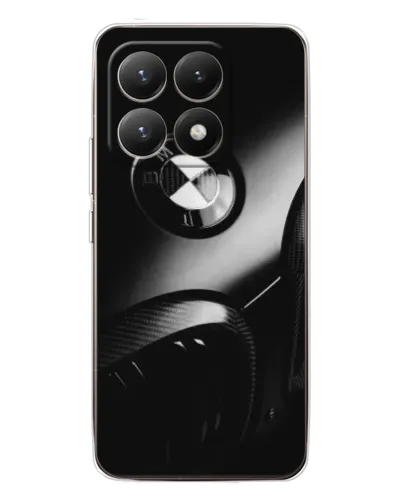 Чехол для Xiaomi 15T с картинкой «Эмблема BMW — макро»