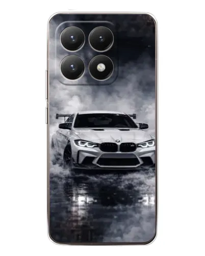Чехол для Xiaomi 15T с картинкой «BMW сквозь туман»