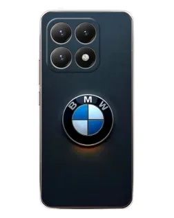 Чехол для Xiaomi 15T с картинкой «Логотип BMW — минимализм»