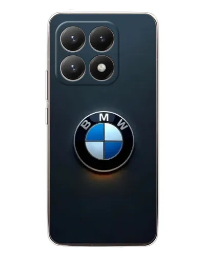 Чехол для Xiaomi 15T с картинкой «Логотип BMW — минимализм»