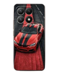 Чехол для Xiaomi 15T с картинкой «BMW на красной дорожке»