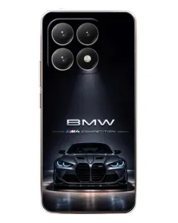 Чехол для Xiaomi 15T с картинкой «BMW сквозь ночной город» Чехол для Xiaomi 15T с картинкой «BMW сквозь ночной город»