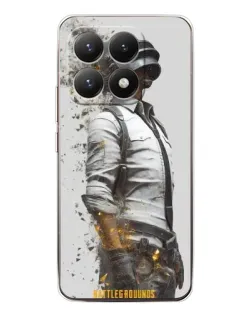 Чехол для Xiaomi 15T с картинкой «PUBG — боец в пыли»