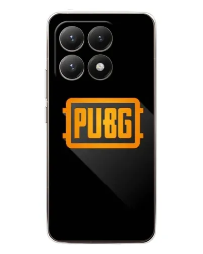 Чехол для Xiaomi 15T с картинкой «PUBG — рамка лого»