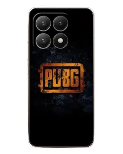 Чехол для Xiaomi 15T с картинкой «PUBG — золотой логотип»
