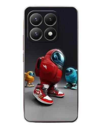 Чехол для Xiaomi 15T с картинкой «Among Us — 3D стиль»