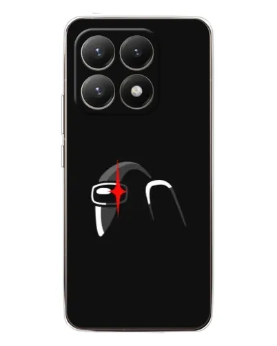 Чехол для Xiaomi 15T с картинкой «Among Us шлем»
