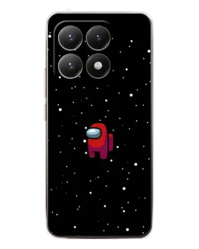 Чехол для Xiaomi 15T с картинкой «Красный Among Us»