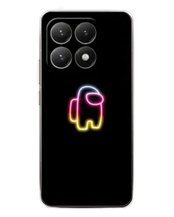 Чехол для Xiaomi 15T с картинкой «Among Us градиент» Чехол для Xiaomi 15T с картинкой «Among Us градиент»