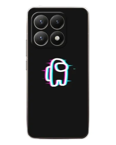 Чехол для Xiaomi 15T с картинкой «Among Us неон»