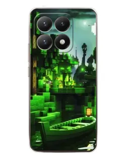 Чехол для Xiaomi 15T с картинкой «Minecraft лесной пейзаж» Чехол для Xiaomi 15T с картинкой «Minecraft лесной пейзаж»